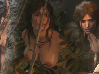 Rise of the Tomb Raider Nude Game Play [part 17] new 2024 Hot Nude Sexy Lara Nude Version-x Mod