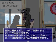 【エロゲー トキトメ男の寿命ライフ ～時を止める絶倫男～(体験版)実況】時間停止してJ●にエロいことできるドットアニメーションエロゲー。 - Screenshot 11 of 16 - Hentai Bigtits