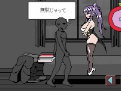 【エロゲー トキトメ男の寿命ライフ ～時を止める絶倫男～(体験版)実況】時間停止してJ●にエロいことできるドットアニメーションエロゲー。 - Screenshot 16 of 16 - Hentai Bigtits