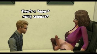 Stepsister needs her Stepbrothers big cock - sims 4 - 3D hentai