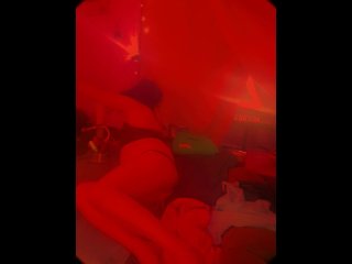 Red light clouds