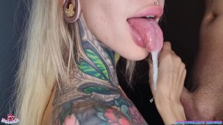 She rode my dick so good I had to cum in her sexy mouth POV