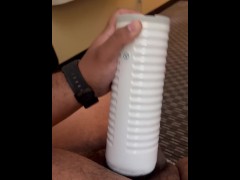 Enjoying myself in a Hotel Room