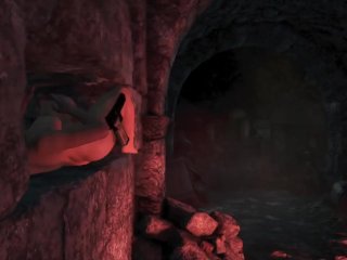 Rise of the Tomb Raider Nude Game Play [Part 18] New 2024 Hot Nude Sexy Lara Nude version-X Mod