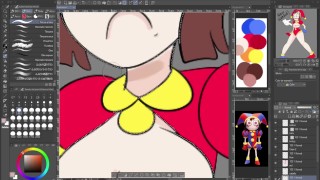 A big update for pomni| SPEED drawing +18🎪