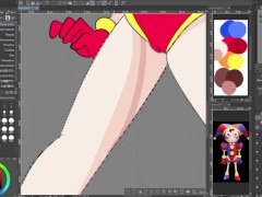 A big update for pomni| SPEED drawing +18🎪