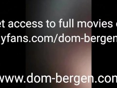 Norwegian milf fisted and fucked with large toys