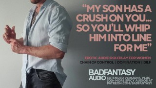 Controlled By The Father Of Your Closest Friend M4F Aggressive Seduction Rough Erotic Audio