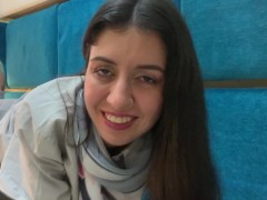 Провинившая проводница поезда предложила премиальный сервис пассажиру - Анал и Cumwalk - Screenshot 9 of 16 - Public Train