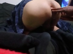 My husband told me if i lick his ass i can peg him