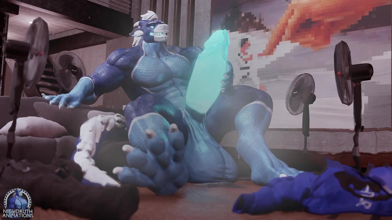 In heat, Musk sweat and pre Druth animation