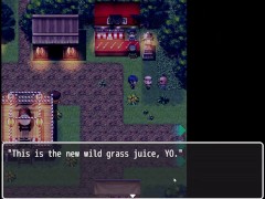 Tanned Girl Natsuki [ HENTAI Game ] Ep.35 exhibitionist peeing is making her pussy all wet !