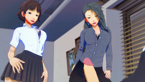 Persona 5: Threesome With Niijima Sisters