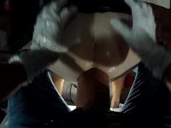 SUBMISSIVE HUSBAND-Pegged with Big Boss Hogg - Screenshot 11 of 16 - Femdom Strapon