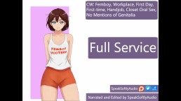 [Audio] Femboy bietet zusätzliche Dienstleistungen bei Femboy Hooters F/A