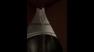 I'm peeing in a public toilet | pissing | toilet | amateur