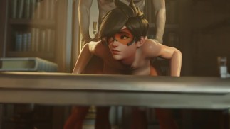 Tracer gets banged in library