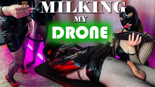 Máscara de gás Drone Ordenha / Camisa de Força / Chastity / Breathplay / Femboy