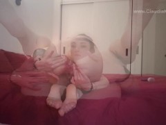 Rosebud Spreading and Squirting - full video on ManyVids!