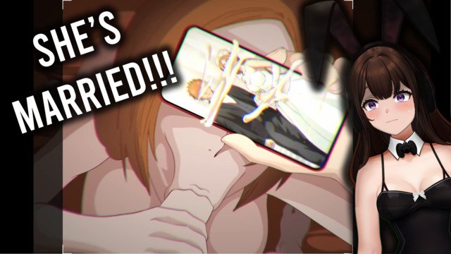 porn video thumbnail for: Bunny Vtuber reacts to Orihime Get Caught After Getting Gangbanged [HENTAI]