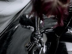 Latex Vac Bed Shining (preview) - Miss Vera Violette