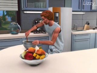 Stepfather fucks and cum on rebellious stepdaughter – sims 4 – 3D animation