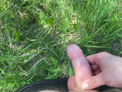 Трахнул незнакомую милфу возле озера, нас чуть не заметили 2/16