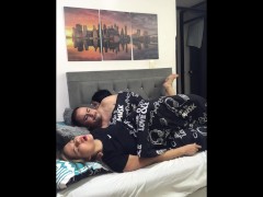 I fuck my lover next to my fiancee