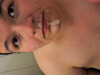 Hotel Facial Huge Cumshot