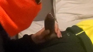 Fantasy Black Security Guard Blowjob - Sucking His Big Dick To Completion!