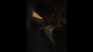 Синие шелковые трусики полная свежая сперма