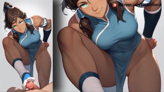 Korra from Avatar pleases a lot of dicks with her water magic!