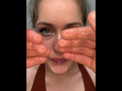 POV Mouth & Throat Inspection | Eye Contact & Spit | Clover Fae