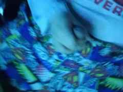 MASTURBATION OF SUPERDICK ON SUPERMAN PAJAMAS!!!