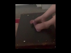 Bestie’s cock and balls will surely turn black and blue later. The price of firing his loads.