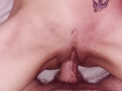 Milf Stepmom Sucks And Rides Dick To Orgasm Then Licks My Balls