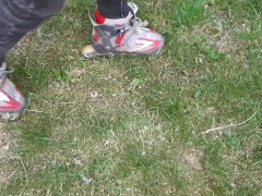 I paid the coach with sex for a roller skating lesson with dirty russian talk - Lesbian_illusion