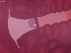 Hot sex with internal impregnation