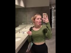 Waiting for your small dick to grow in the bathroom loser Small Penis Humiliation SPH