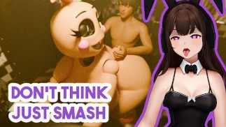 Хентай Bunny Vtuber реагирует на полный раунд Chica