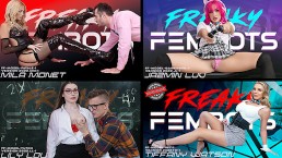 Heiße Sexroboter Tiffany Watson, Jazmin Luv, Lily Lou, Charma Kelly & mehr - TeamSkeet Compilation