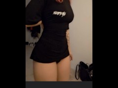 Perfect bitch in dark cloth🥵