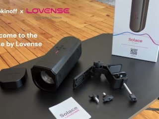 Using my new Lovense Solace handsfree