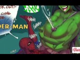 Spider-man gets fucked by milf Jennifer with huge tits