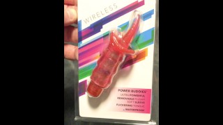 First Time Trying My New CalExotics Power Buddies Vibrating Tongue On My Cock & Asshole Was Amazing