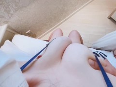 【おっぱいASMR】セーラービキニからあふれる、ふわふわ柔らかな爆乳！ 3/16