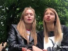 Ersties - Sexy Blonde Co-Workers Get Together For Hot Lesbian Fun