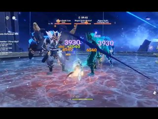 C0 R1 Eula (C6 bennet) team comp vs triple Maguu Kenki