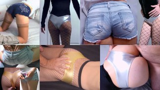 COMPILATION WEARING SHORTS AND HOT PANTS