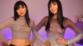 LUNAREXX ASMR HOT SHEER TOP ANPROBE AUF HAUL